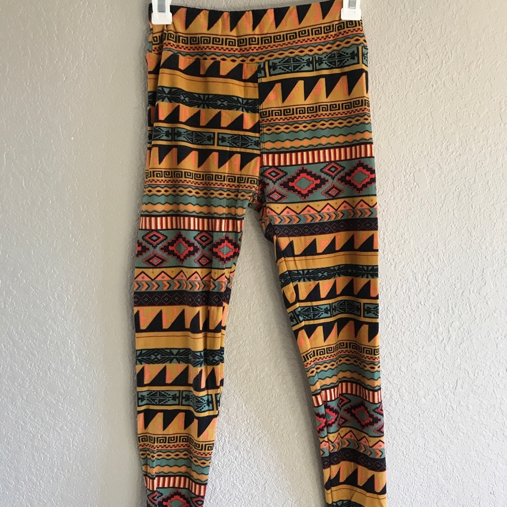 LuLaRoe Tribal Print Leggings